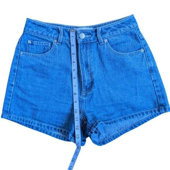 Simons Blue Jean Shorts with Pockets Women Size 27 - Picture 3 of 6